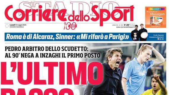 "Pedro da perdere la testa": l'apertura del Corriere dello Sport