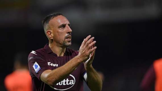 Salernitana, premio alla carriera per Ribery prima del match contro l'Inter