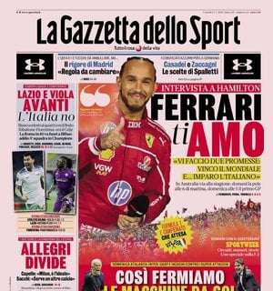 "Mosse Scudetto, Inter con la variabile Bastoni": l'apertura di Gazzetta dello Sport