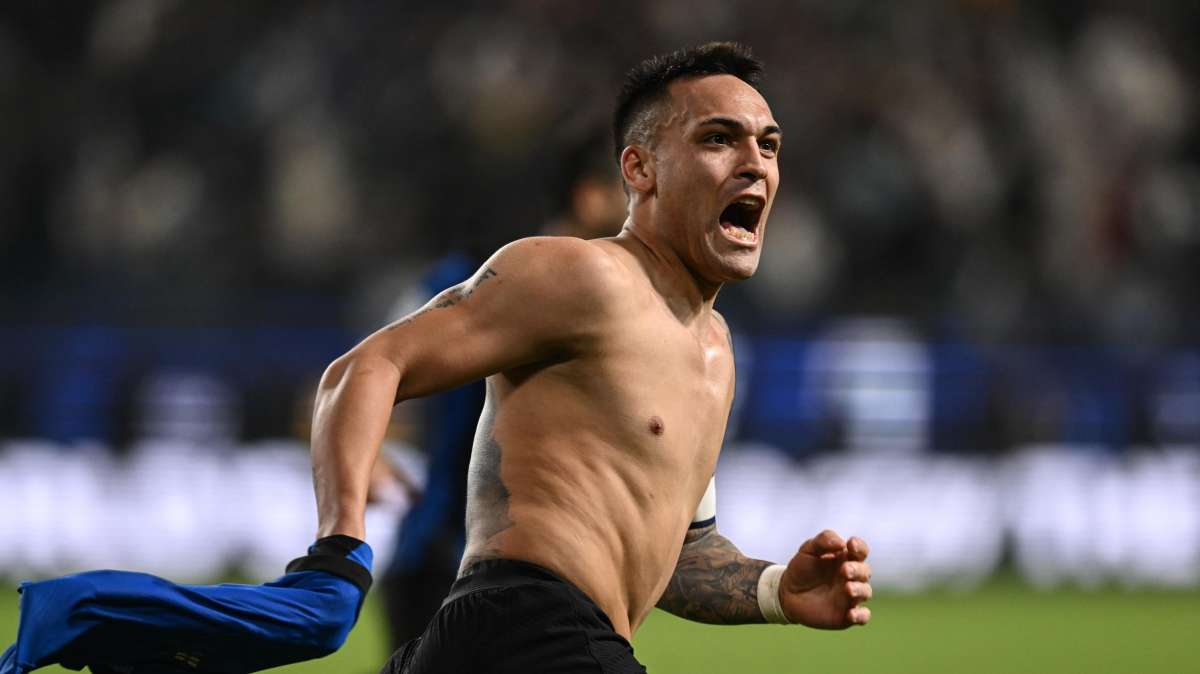 Lautaro: "È stata dura. Ho fatto il centesimo in finale di Coppa Italia, stasera raggiungo Vieri"
