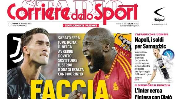 Il CorSport in apertura: "L'Inter cerca l'intesa con Djaló". Marotta vuole bloccarlo subito