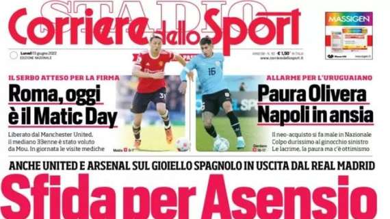 Il Corriere dello Sport in apertura: "Marotta deve alzare l'offerta per Dybala"