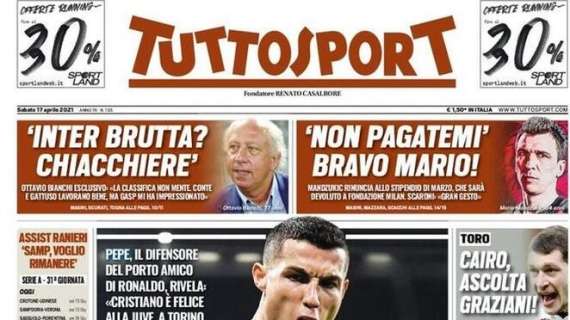 Ottavio Bianchi a Tuttosport: "Inter brutta? Chiacchiere"