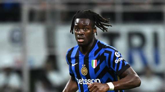 Inter nervosa e contratta, ma Bisseck la sblocca: 1-0 sulla Lazio, nerazzurri primi al 45'
