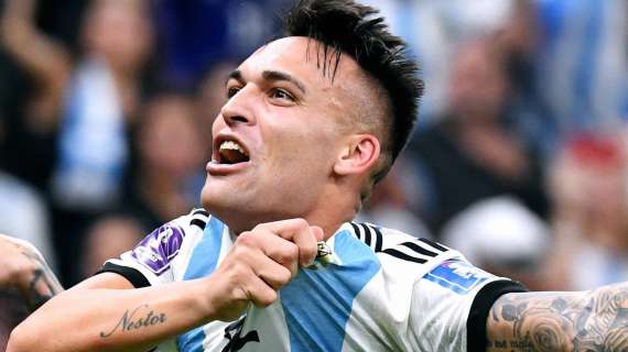 Juve-Inter? Lautaro titolare 3 giorni prima (con l'Argentina già qualificata)