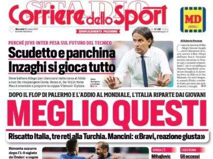 Il Corriere dello Sport: "Scudetto e panchina, Inzaghi si gioca tutto"