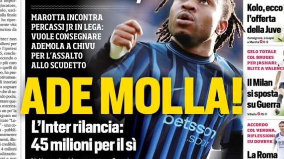 "Lookman Day": le prime pagine dei quotidiani sportivi del 29 luglio