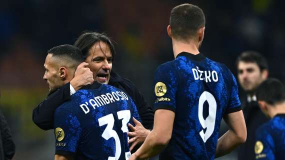 Terza vittoria consecutiva in A: l'Inter supera lo Spezia e continua a inseguire la vetta