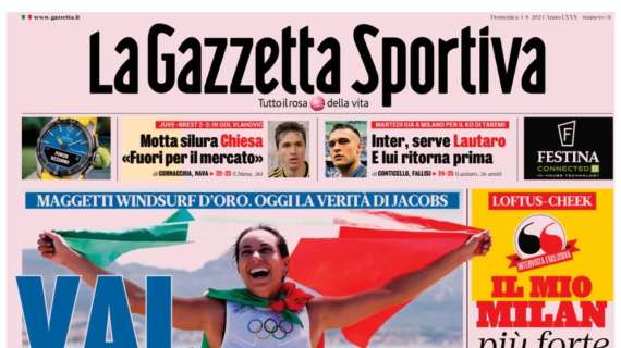 Le aperture dei quotidiani sportivi italiani di oggi, domenica 4 agosto