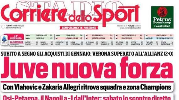 Rassegna stampa - Le prime pagine di lunedì 7 febbraio