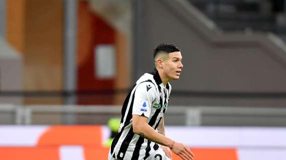 Udinese, Perez sfida l'Inter: "Vogliamo fare il massimo dei punti"