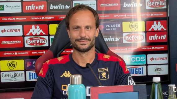 Genoa, Gilardino: "Domani la stessa ferocia vista contro l'Inter, dobbiamo essere quelli"