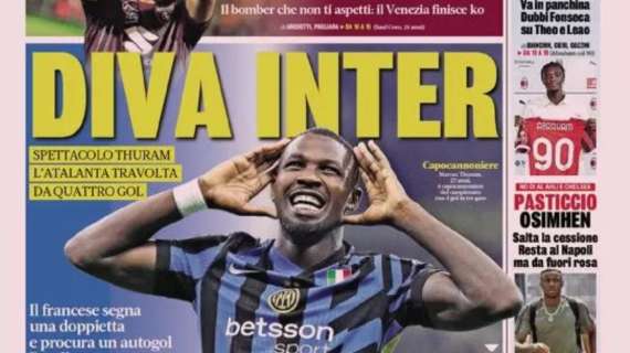 Le aperture dei quotidiani sportivi italiani di oggi, sabato 31 agosto