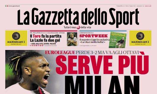 "Nessuna come l'Inter, nel 2024 ha vinto solo Inzaghi": la prima pagina della Gazzetta dello Sport