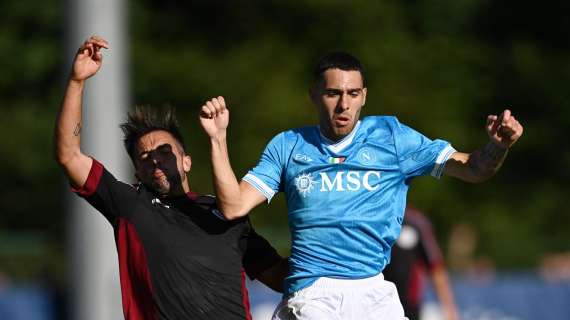 Parte male il Napoli di Conte nella prima amichevole: battuto 2-0 dall'Arezzo