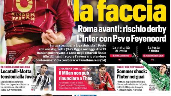 Inter nei guai, Sommer shock: a Inzaghi resta Martinez. Il Corriere dello Sport in prima pagina