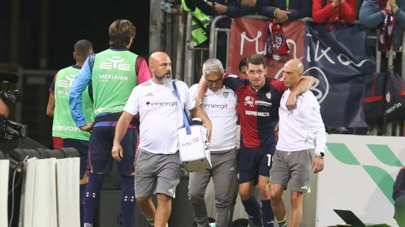 Cagliari, tegola Belotti: ufficiale la rottura del legamento crociato