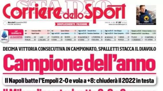 Il CorSport in apertura: "Lautaro in disco è un caso". La società multa l'argentino