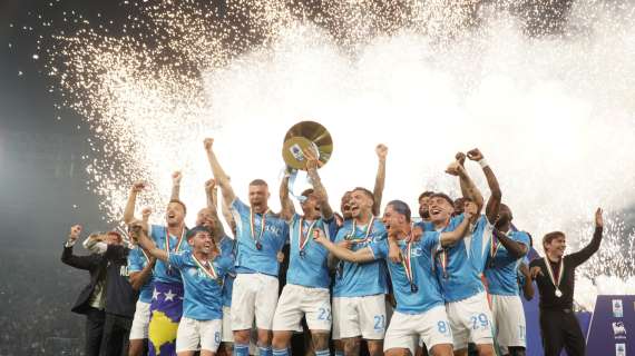 Festa scudetto a Napoli, i calciatori arriveranno via mare: ingenti misure di sicurezza