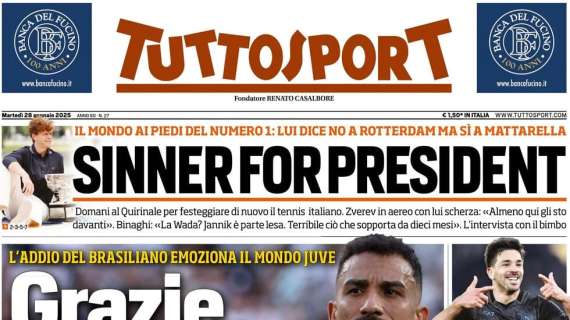 "Tutti ‘Paz-zi’ di Nico ma Ausilio non molla": l'apertura di Tuttosport