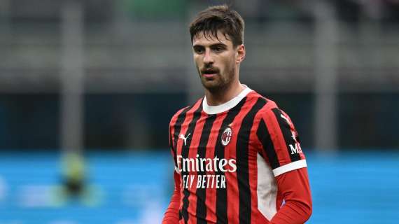 Milan, forte botta per Gabbia: è in dubbio per il derby