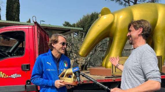 Doppio Tapiro d'Oro per Mancini: "Non mollo, ci riproviamo per il prossimo Mondiale"