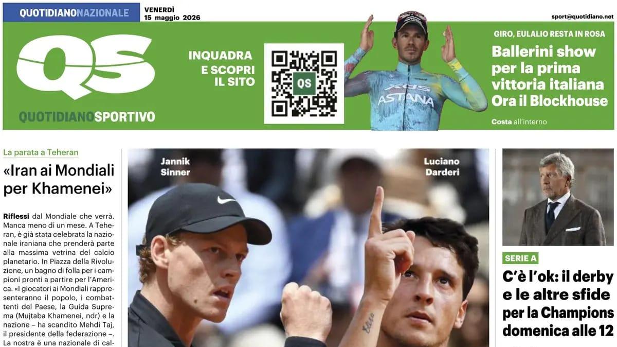 "Chivu punta altri trionfi. Più giovani e nuova difesa". La prima pagina del Quotidiano Sportivo