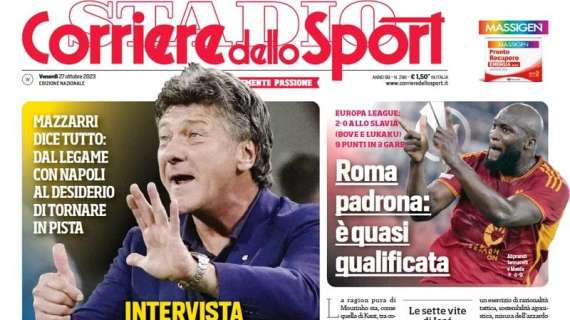 Il Corriere dello Sport lancia Acerbi: "Da Haaland all'ex Lukaku: il difensore è pronto"