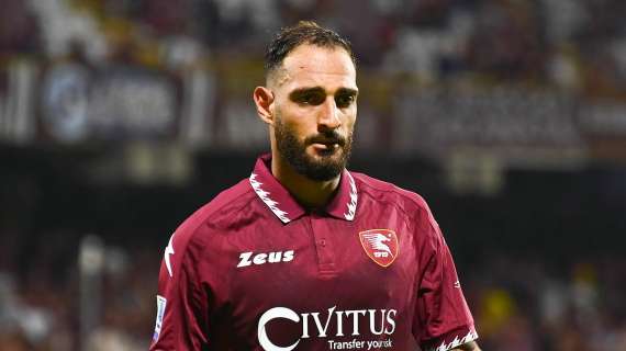 Salernitana, Kastanos al 45': "Manca un tempo da giocare fino alla morte"