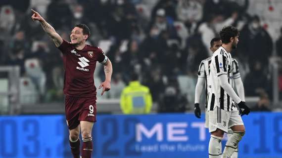 Serie A, il Torino ferma la Juventus: il Derby della Mole finisce 1-1