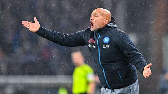 Napoli, Spalletti: "La posizione in classifica conta alla fine"