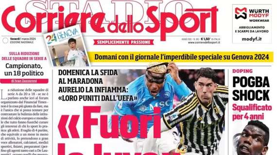 "Inzaghi fa giocare Raffaello e Leonardo", l'apertura del CorSport