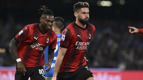 Milan, Giroud: "Deluso per il Napoli. Noi parliamo di scudetto, ma dobbiamo essere più esigenti"