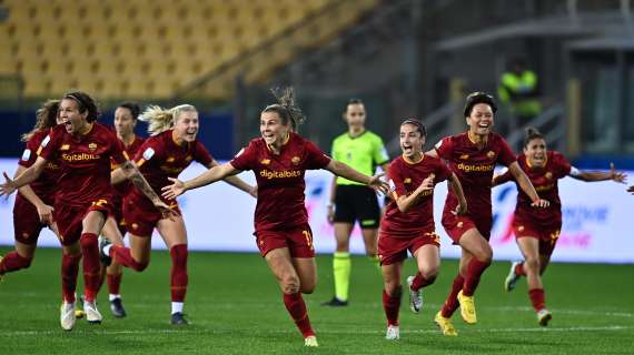 Serie A Femminile, la Roma travolge la Fiorentina: finisce 7-1