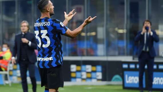 L'Inter soffre, segna e sfiora il raddoppio: al Castellani è 0-1 al 45'