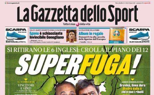 Rassegna stampa - Le prime pagine di mercoledì 21 aprile