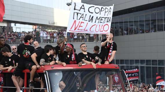 "La Coppa Italia mettila nel cu*o", la Procura della Figc apre un'inchiesta sullo striscione del Milan