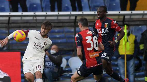 Genoa, Yeboah a DAZN: "Stasera serve coraggio. Si può vincere"