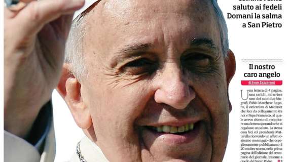 "Addio Papa Francesco": le prime pagine dei quotidiani sportivi del 22 aprile