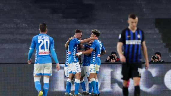 Verso Inter-Napoli, 151esimo confronto in A: l'ultimo successo degli azzurri risale a più di due anni fa