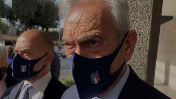 Gravina: "Italia-Macedonia a Palermo deciso con Mancini. Vogliamo evitare ansie"