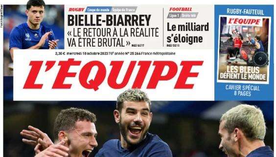 L'Equipe celebra la serata da bomber di Pavard contro la Scozia: "La stella del nord"