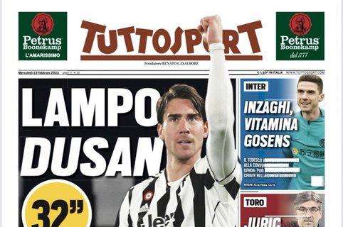 Tuttosport in prima pagina: "Inzaghi, vitamina Gosens"