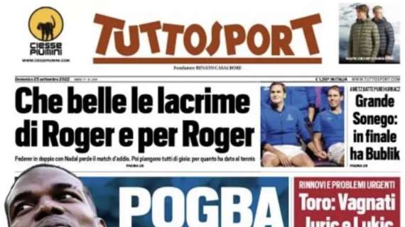 L'apertura di Tuttosport: "Inter e Milan ormai all'ultimo stadio"