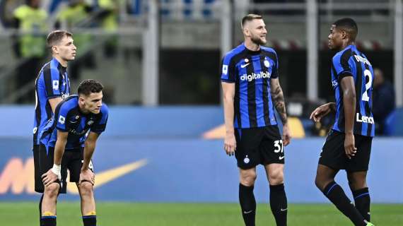 Serie A, la classifica aggiornata: l'Inter perde ancora e resta settima