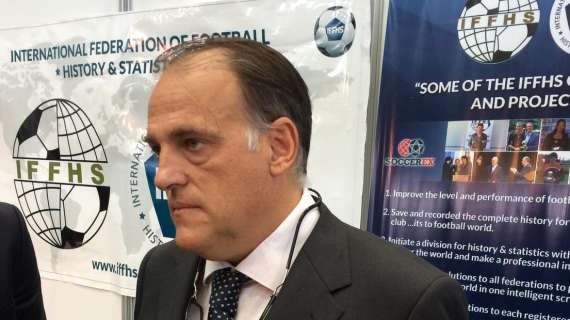 Tebas, presentati tre esposti contro PSG, Manchester City e Juventus