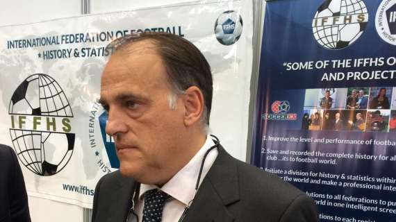 Tebas: "Superlega? Florentino non perde mai, ma si dà poco peso a due organi importanti dell'UE"