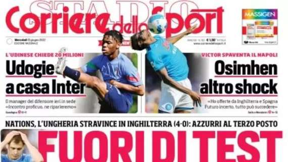 Corriere dello Sport: "Udogie a casa Inter: l'Udinese chiede 20 milioni"