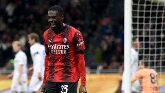 Milan, lesione mio-tendinea al bicipite per Tomori