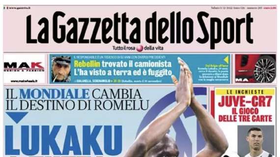 Rassegna stampa - Le prime pagine di sabato 3 dicembre